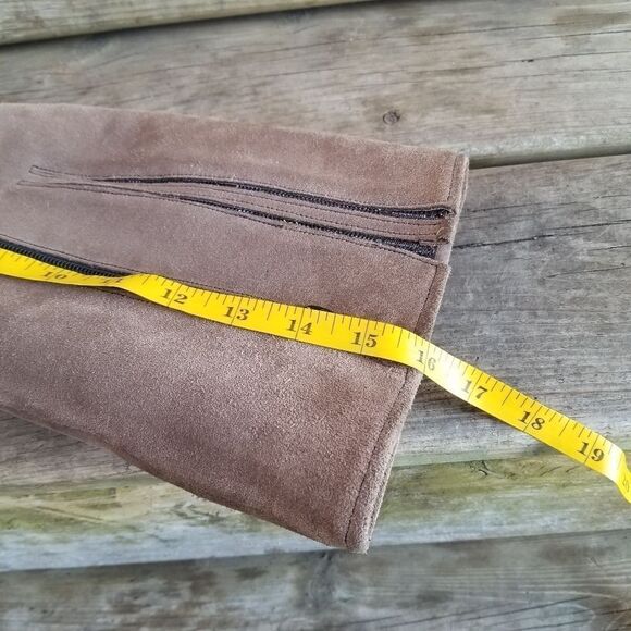 Vintage 90s y2k Morland Sheepskin 16" English Equestrian Shearling Boots 10.5 - Picture 13 of 15